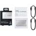 Накопитель SSD Samsung USB-C 500Gb MU-PC500S/WW T7 Touch 1.8" серый