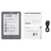 Электронная книга Digma K1 6" E-ink HD Pearl 758x1024 600MHz 128Mb/4Gb/SD/microSDHC темно-серый