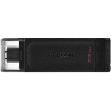 Флеш Диск Kingston 64Gb DataTraveler 70 Type-C DT70/64GB USB3.2 черный