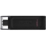 Флеш Диск Kingston 128Gb DataTraveler 70 Type-C DT70/128GB USB3.2 черный