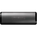 Накопитель SSD A-Data USB-C 256Gb ASE760-256GU32G2-CTI SE760 1.8" серый