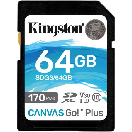 Флеш карта SDXC 64GB Kingston SDG3/64GB Canvas Go! Plus w/o adapter
