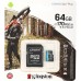 Флеш карта microSDXC 64GB Kingston SDCG3/64GB Canvas Go! Plus + adapter