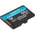 Флеш карта microSDXC 64GB Kingston SDCG3/64GBSP Canvas Go! Plus w/o adapter