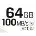 Флеш карта SDXC 64GB Kingston SDS2/64GB Canvas Select Plus w/o adapter