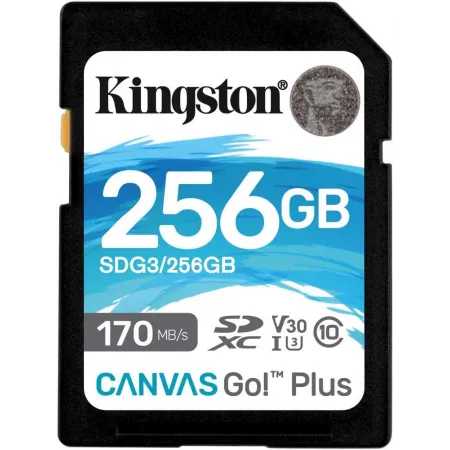 Флеш карта SDXC 256GB Kingston SDG3/256GB Canvas Go! Plus w/o adapter