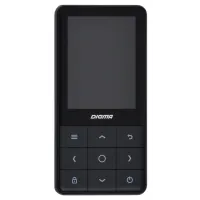 Плеер Hi-Fi Flash Digma Y4 BT 16Gb черный/2.4"/FM/microSDHC
