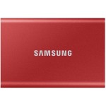 Накопитель SSD Samsung USB-C 1Tb MU-PC1T0R/WW T7 1.8" красный