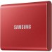 Накопитель SSD Samsung USB-C 1Tb MU-PC1T0R/WW T7 1.8" красный