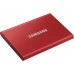 Накопитель SSD Samsung USB-C 1Tb MU-PC1T0R/WW T7 1.8" красный