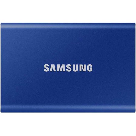 Накопитель SSD Samsung USB-C 1Tb MU-PC1T0H/WW T7 1.8" синий