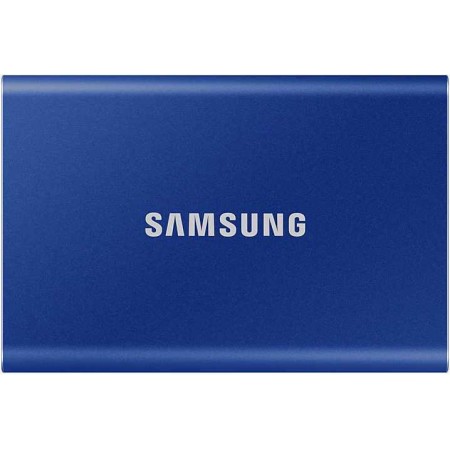 Накопитель SSD Samsung USB-C 2Tb MU-PC2T0H/WW T7 1.8" синий
