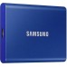 Накопитель SSD Samsung USB-C 2Tb MU-PC2T0H/WW T7 1.8" синий