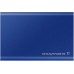 Накопитель SSD Samsung USB-C 2Tb MU-PC2T0H/WW T7 1.8" синий
