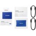 Накопитель SSD Samsung USB-C 2Tb MU-PC2T0H/WW T7 1.8" синий