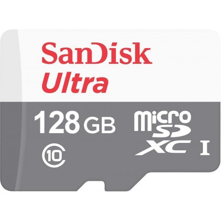 Флеш карта microSDXC 128GB Sandisk SDSQUNR-128G-GN6MN Ultra w/o adapter