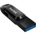 Флеш Диск Sandisk 32Gb Ultra Dual Drive Go SDDDC3-032G-G46 USB3.1 черный