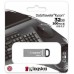 Флеш Диск Kingston 32GB DataTraveler Kyson DTKN/32GB USB3.2 серебристый/черный