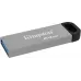 Флеш Диск Kingston 64GB DataTraveler Kyson DTKN/64GB USB3.2 серебристый/черный