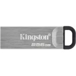 Флеш Диск Kingston 256GB DataTraveler Kyson DTKN/256GB USB3.2 серебристый/черный