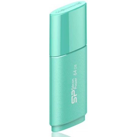 Флеш Диск Silicon Power 64Gb Ultima U06 SP064GBUF2U06V1B USB2.0 зеленый