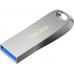 Флеш Диск Sandisk 64Gb Ultra Luxe SDCZ74-064G-G46 USB3.0 серебристый