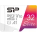 Флеш карта microSDHC 32GB Silicon Power SP032GBSTHBV1V20SP Elite + adapter