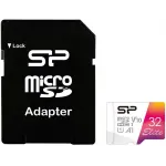 Флеш карта microSDHC 32GB Silicon Power SP032GBSTHBV1V20SP Elite + adapter