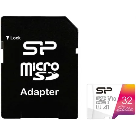 Флеш карта microSDHC 32GB Silicon Power SP032GBSTHBV1V20SP Elite + adapter