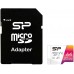 Флеш карта microSDXC 64GB Silicon Power SP064GBSTXBV1V20SP Elite + adapter