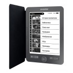 Электронная книга Digma M1 6" E-ink HD Pearl 758x1024 600MHz 128Mb/4Gb/SD/microSDHC темно-серый (в компл.:обложка)