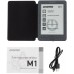Электронная книга Digma M1 6" E-ink HD Pearl 758x1024 600MHz 128Mb/4Gb/SD/microSDHC темно-серый (в компл.:обложка)