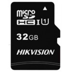 Флеш карта microSDHC 32GB Hikvision HS-TF-C1(STD)/32G/Adapter + adapter