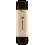 Флеш Диск Transcend 256Gb Jetflash 930С TS256GJF930C USB3.0 золотистый/черный
