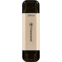 Флеш Диск Transcend 256Gb Jetflash 930С TS256GJF930C USB3.0 золотистый/черный