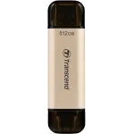 Флеш Диск Transcend 512Gb Jetflash 930С TS512GJF930C USB3.0 золотистый/черный