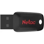 Флеш Диск Netac 16Gb U197 NT03U197N-016G-20BK USB2.0 черный/красный