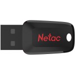 Флеш Диск Netac 32Gb U197 NT03U197N-032G-20BK USB2.0 черный/красный