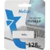 Флеш Диск Netac 128Gb U185 NT03U185N-128G-20WH USB2.0 белый