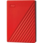 Жесткий диск WD USB3.2 Gen1 4TB WDBPKJ0040BRD-WESN My Passport 2.5" красный