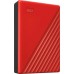 Жесткий диск WD USB3.2 Gen1 4TB WDBPKJ0040BRD-WESN My Passport 2.5" красный