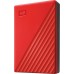 Жесткий диск WD USB3.2 Gen1 4TB WDBPKJ0040BRD-WESN My Passport 2.5" красный