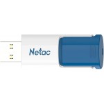 Флеш Диск Netac 128Gb U182 NT03U182N-128G-30BL USB3.0 синий/белый