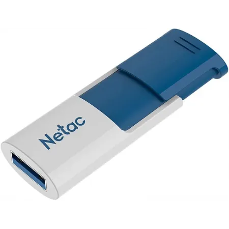 Флеш Диск Netac 256Gb U182 NT03U182N-256G-30BL USB3.0 синий/белый