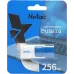 Флеш Диск Netac 256Gb U182 NT03U182N-256G-30BL USB3.0 синий/белый