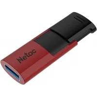 Флеш Диск Netac 64Gb U182 NT03U182N-064G-30RE USB3.0 красный/черный