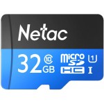 Флеш карта microSDHC 32GB Netac NT02P500STN-032G-R P500 + adapter