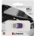 Флеш Диск Kingston 64Gb DataTraveler microDuo 3C DTDUO3CG3/64GB USB3.0 фиолетовый