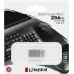 Флеш Диск Kingston 256Gb DataTraveler Micro DTMC3G2/256GB USB3.0 серебристый