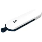 Флеш Диск Silicon Power 32Gb Blaze B32 SP032GBUF3B32V1W USB3.0 белый/черный